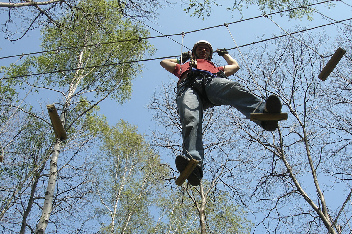 Il parco avventura
